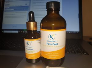 avis huile cbd Pure Gold Kannaway